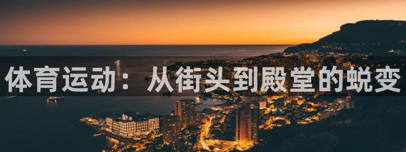 海南公海赌赌船官网下载发展怎么样：体育运动：从街头到
